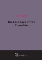 The Last Days Of The Consulate артикул 7139c.