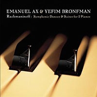 Rachmaninoff Symphonic Dances & Suites For 2 Pianos Emanuel Ax & Yefim Bronfman артикул 7329c.